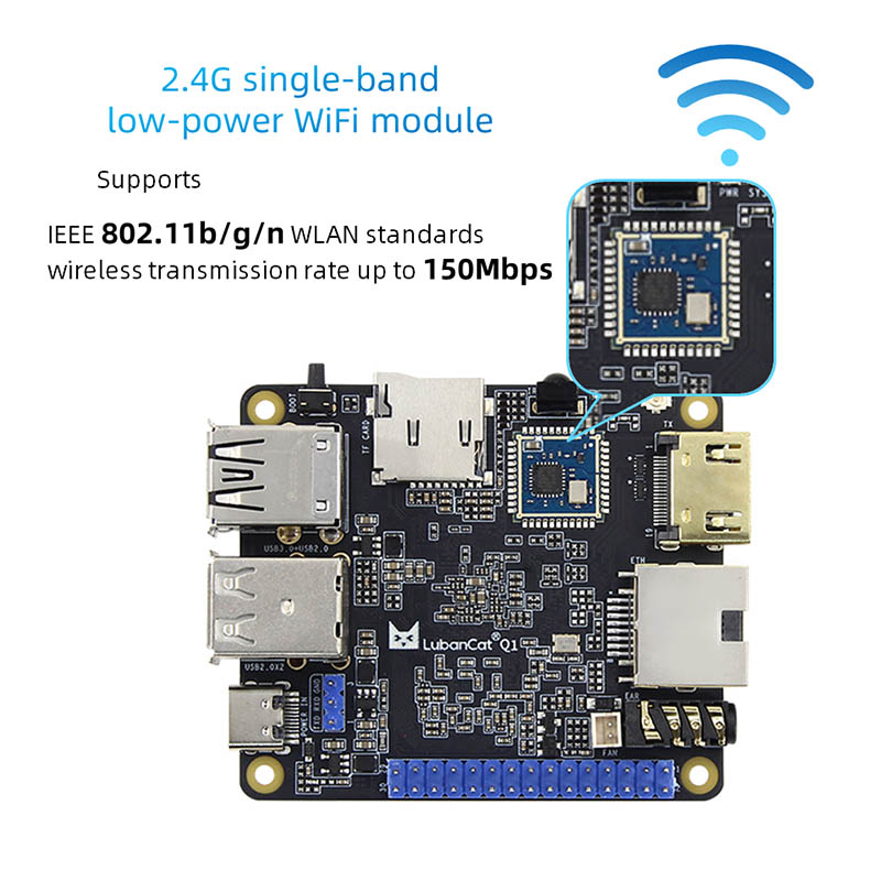 Rockchip RK3528A LINUX matična plošča na plošči SBC